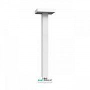 Стельовий душовий кронштейн Tres 290 мм білий матовий 13462202BM