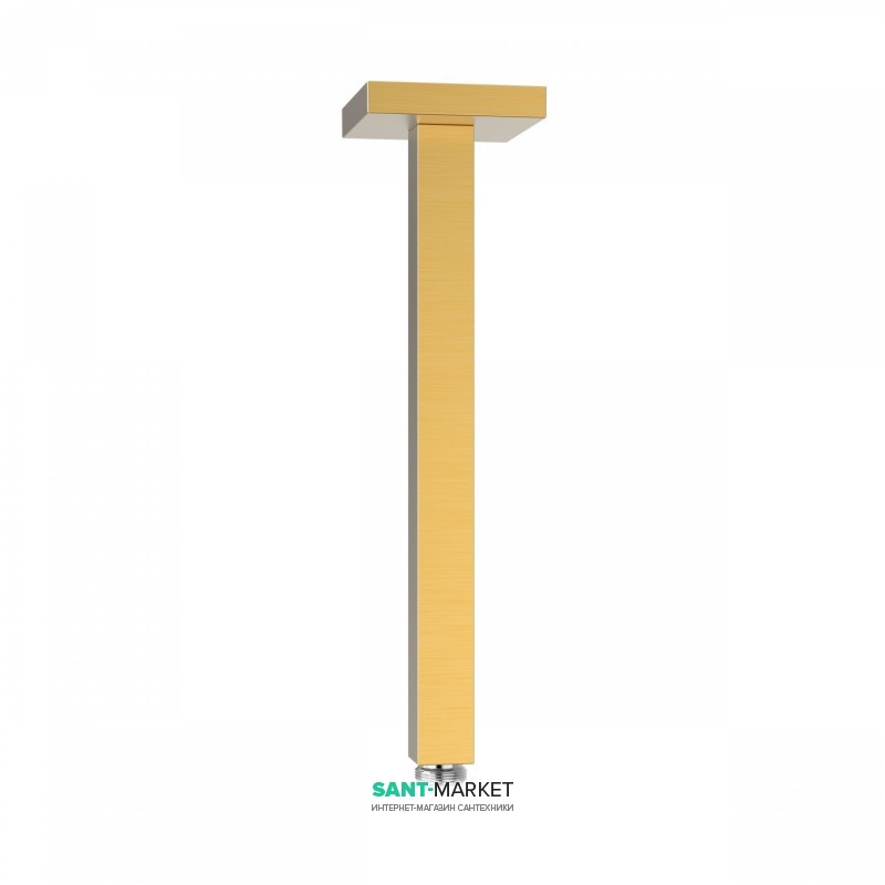 Стельовий душовий кронштейн Tres 290 мм золото матовий 13462202OM