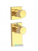 Термостат для душа Tres Block System colors 1 потребитель золото 20635199OR