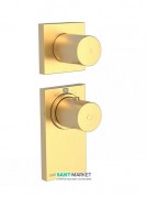 Термостат для душа Tres Block System colors 1 потребитель матовое золото 20635199OM