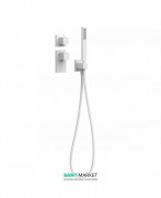 Термостат для душу Tres Block System colors 1 споживач білий матовий 20625191BM