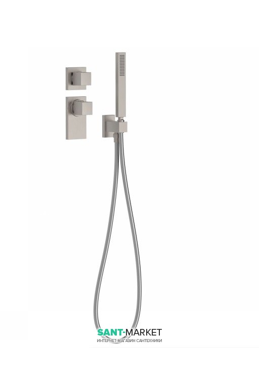 Термостат для душа Tres Block System colors 1 потребитель сталь 20625191AC