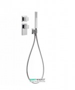 Термостат для душа Tres Block System с ручным душем 1 потребитель хром 20625191