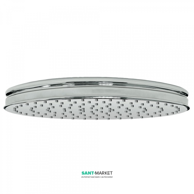 Верхний душ Tres Ø 310 мм с шарниром хром 29933703