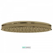 Верхній душ Tres Ø 310 мм з шарніром зістарена латунь 29933703LV