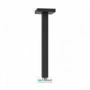 Стельовий душовий кронштейн Tres 290 мм чорний матовий 13462202NM