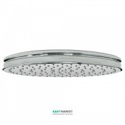 Верхний душ Tres Ø 310 мм с шарниром хром 29933703