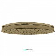 Верхний душ Tres Ø 310 мм с шарниром состаренная латунь 29933703LV