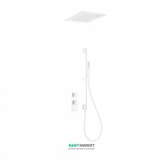 Душевая система Tres Block System colors термостатическая белый матовый 20625203BM