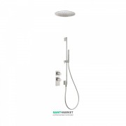 Душевая система Tres Block System colors термостатическая сталь 20635203AC