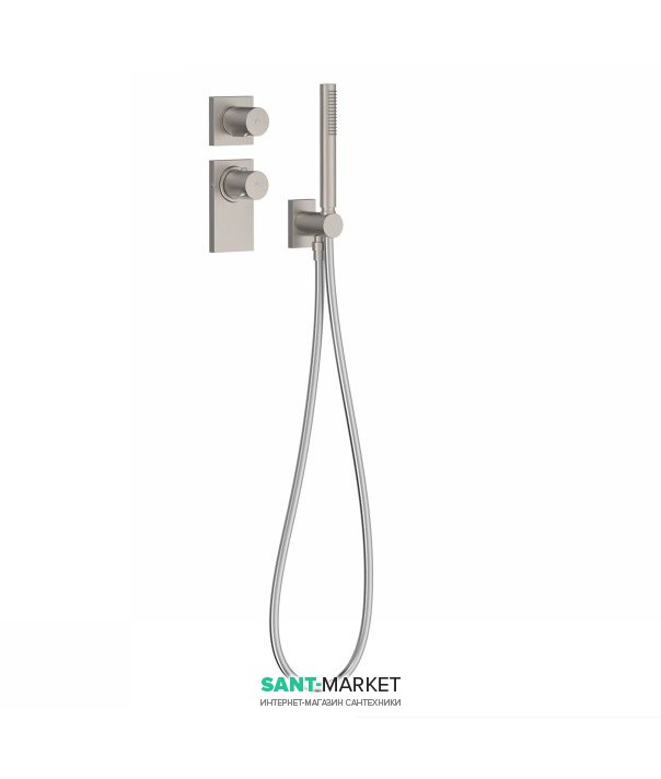 Термостат для душа Tres Block System colors 1 потребитель сталь 20635191AC