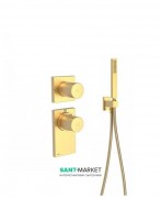 Термостат для душа Tres Block System colors 2 потребителя золото 20635291OR