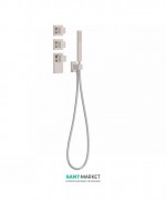 Термостат для душа Tres Block System colors 3 потребителя сталь 20625391AC