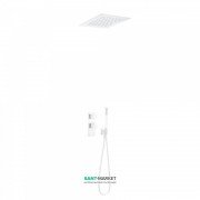 Душевая система Tres Block System colors термостатическая белый матовый 20625204BM