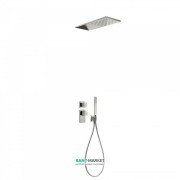 Душевая система Tres Block System colors термостатическая сталь 20625202AC