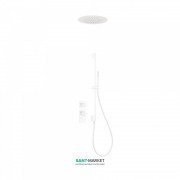 Душевая система Tres Block System colors термостатическая белый матовый 20635203BM