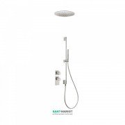 Душевая система Tres Block System colors термостатическая сталь 20635203AC