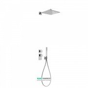 Душова система Tres Block System термостатичні з верхнім і ручним душем хром 20625201