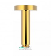 Стельовий душовий кронштейн Tres 100 мм золото 13452102OR