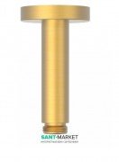 Стельовий душовий кронштейн Tres 100 мм золото матовий 13452102OM