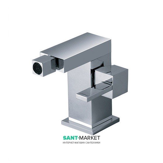 Смеситель для биде Jorger Acubo врезной однорычажный с донным клапаном хром JRG-621.10.111