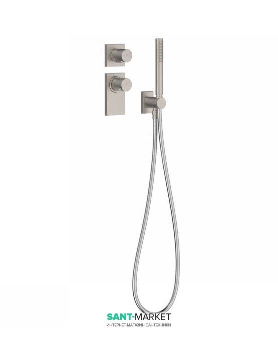 Термостат для душу Tres Block System colors 2 споживача сталь 20635291AC