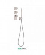 Термостат для душа Tres Block System colors 3 потребителя сталь 20625391AC