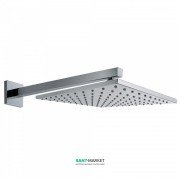 Верхний душ со стены Tres 250х250 мм с кронштейном хром 134233