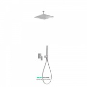 Душова система прихованого монтажу Tres Cuadro Tres з одноважільним змішувачем хром 00618080