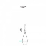 Душевая система Tres Loft-Tres с верхним и ручным душем хром 20018004