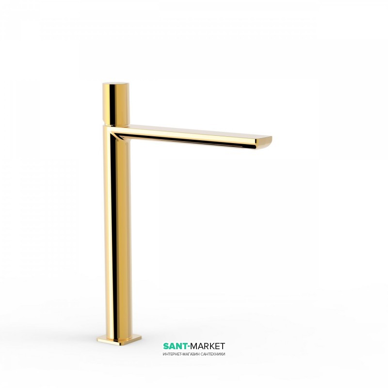 Смеситель для раковины Tres Loft colors однорычажный излив 220 мм золото 20020306OR