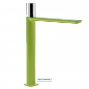 Смеситель для раковины Tres Loft colors однорычажный излив 220 мм зеленый/хром 20020306VE