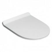 Сидіння з кришкою для унітазу Flaminia App Soft Close тонке з мікроліфтом молочно-білий матовий QKCW05 Latte