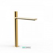 Смеситель для раковины Tres Loft colors однорычажный излив 220 мм золото 20020306OR