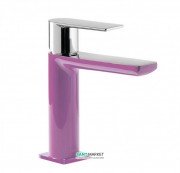 Змішувач для раковини Tres Loft colors одноважільний фіолетовий/хром 20010301VI
