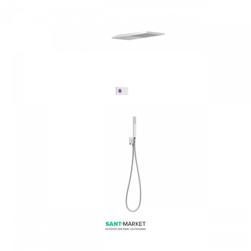 Душова система Tres Shower Technology електронна з термостатом хром 09286551