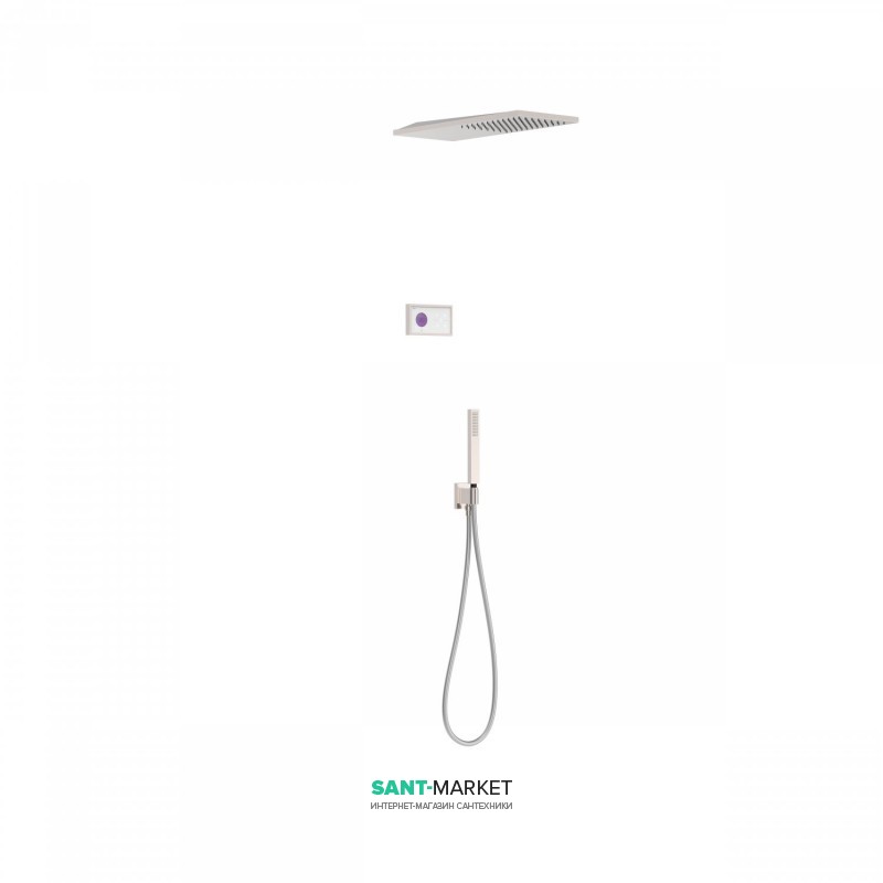 Душова система Tres Shower Technology електронна з термостатом сталь 09286551AC