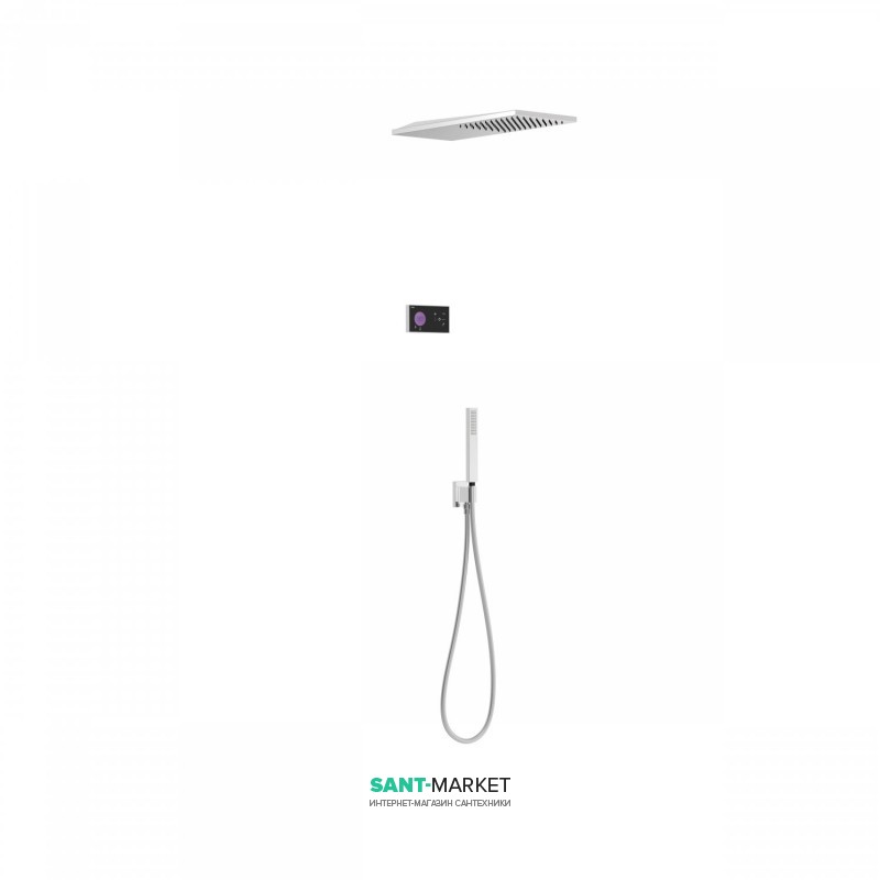 Душова система Tres Shower Technology електронна з термостатом хром 09288551
