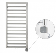 Полотенцесушитель электрический Zehnder Subway Inox с тэном Nex с проводом нержавеющая сталь SUBI-100-045-NEX-SC