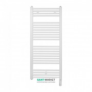 Полотенцесушитель электрический Zehnder Virando с тэном HOTS скрытого монтажа белый AB-120-050-9016-HOTS-HID