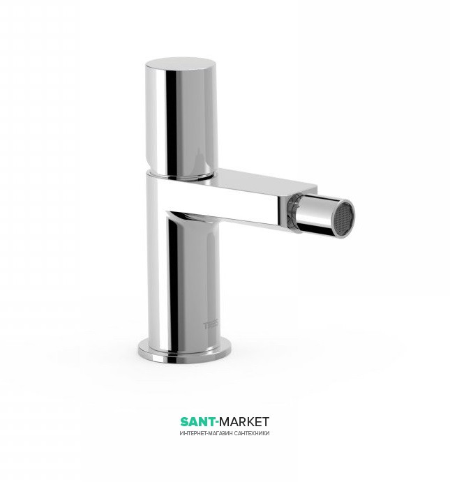 Змішувач для біде Tres Project-Tres одноважільний з донним клапаном хром 21112002D