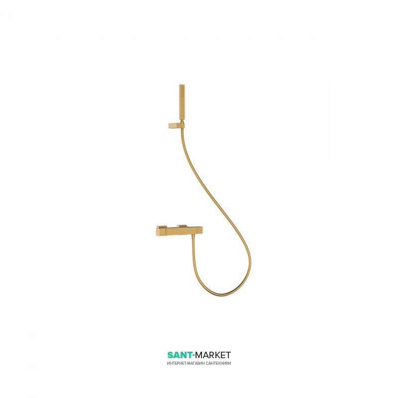 Термостат для душу Tres Slim colors з ручним душем матове золото 20216409OM