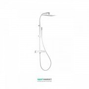 Душевая стойка Tres Slim colors термостатическая белый матовый 20219501BM