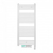 Полотенцесушитель электрический Zehnder Virando с тэном HOTS скрытого монтажа белый AB-120-050-9016-HOTS-HID