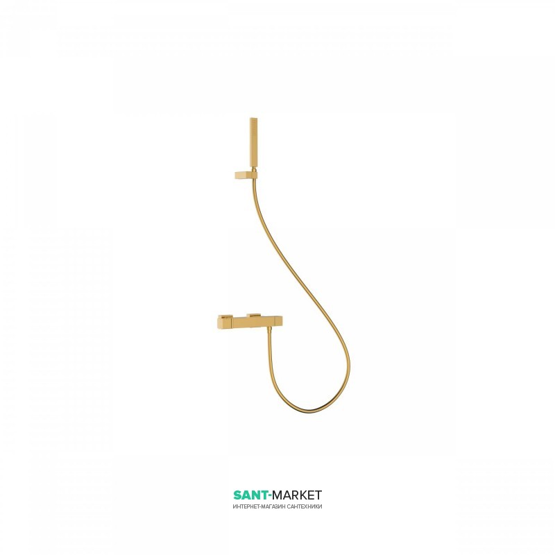 Термостат для душа Tres Slim colors с ручным душем золото 20216409OR
