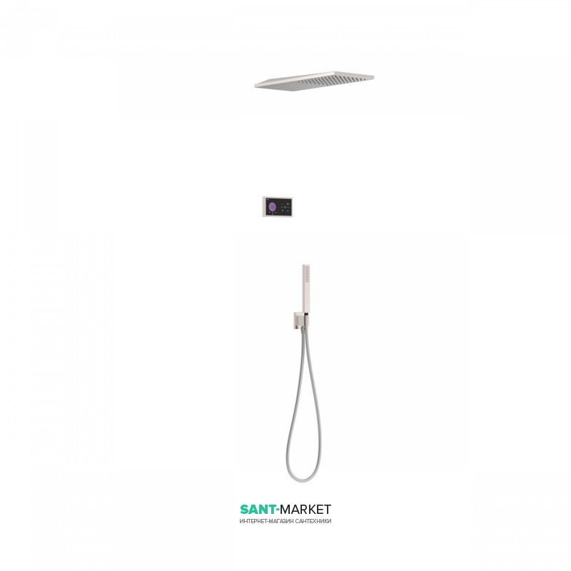 Душевая система Tres Shower Technology электронная с термостатом сталь 09288551AC