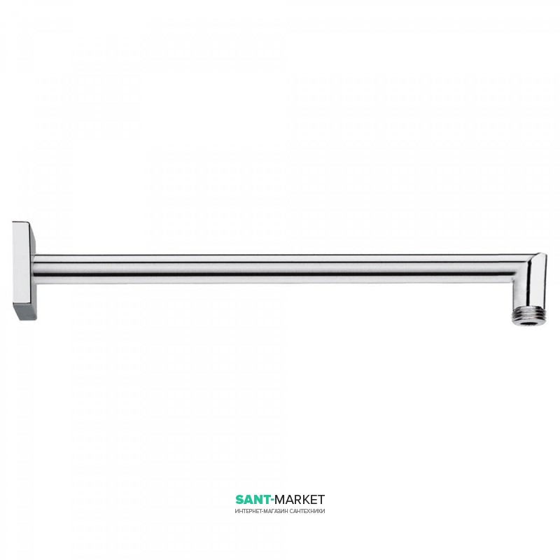 Настінний душовий кронштейн Tres 400 мм хром 06243201