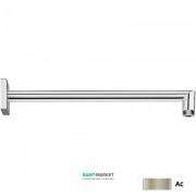 Настінний душовий кронштейн Tres 400 мм сталь 06243201AC