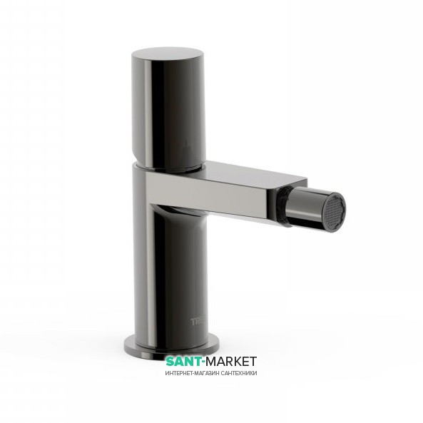 Смеситель для биде Tres Project colors однорычажный черный металл 21112002KM
