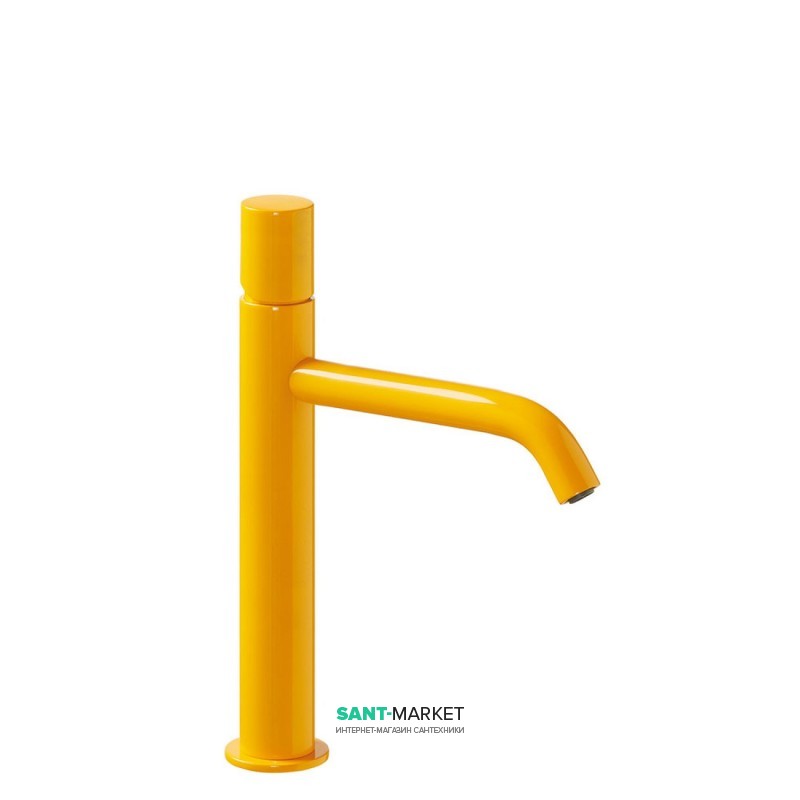 Змішувач для раковини Tres Study colors одноважільний янтарно-жовтий 26130701TAM